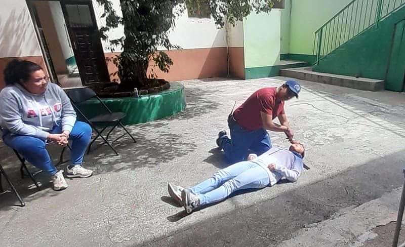 Continúan las capacitaciones en Primeros Auxilios en Morelos