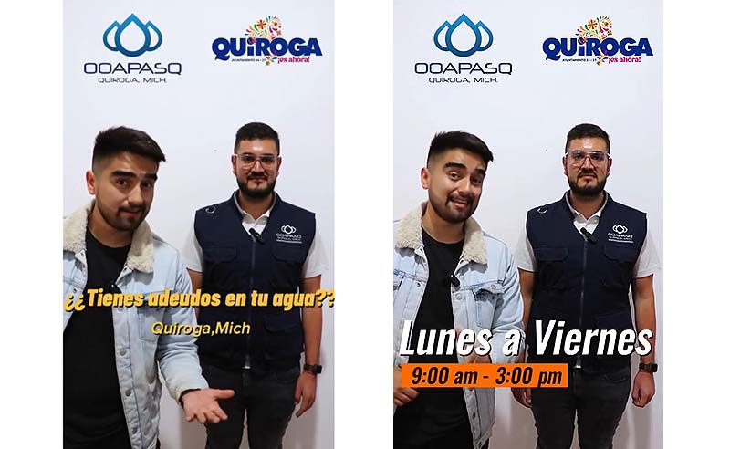 Anuncia Alma Mireya González Campaña de Regularización de Pagos de Agua en Quiroga