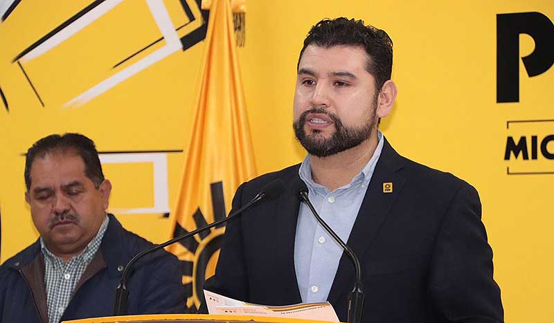 Expresa PRD Michoacán solidaridad con Chilpancingo, Guerrero, por asesinato del alcalde Alejandro Arcos