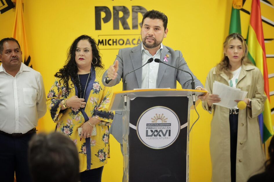 Reprueba PRD Michoacán uso excesivo de la fuerza pública por Policía de Morelia