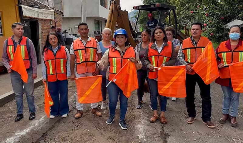 Inician la modernización del drenaje en El Cocupao de Quiroga para mejorar la calidad de vida