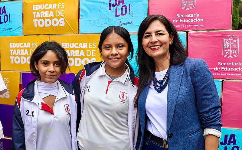 Escuelas de Michoacán serán promotoras de la salud con gobierno de Sheinbaum: SEE
