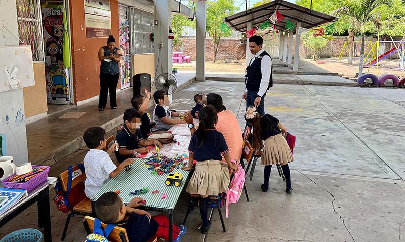 Atiende SEE medida de la CEDH para rehabilitar kinder en Apatzingán
