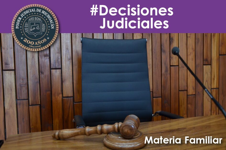 El Poder Judicial de Michoacán fortalece la justicia familiar con perspectiva de género y derechos humanos