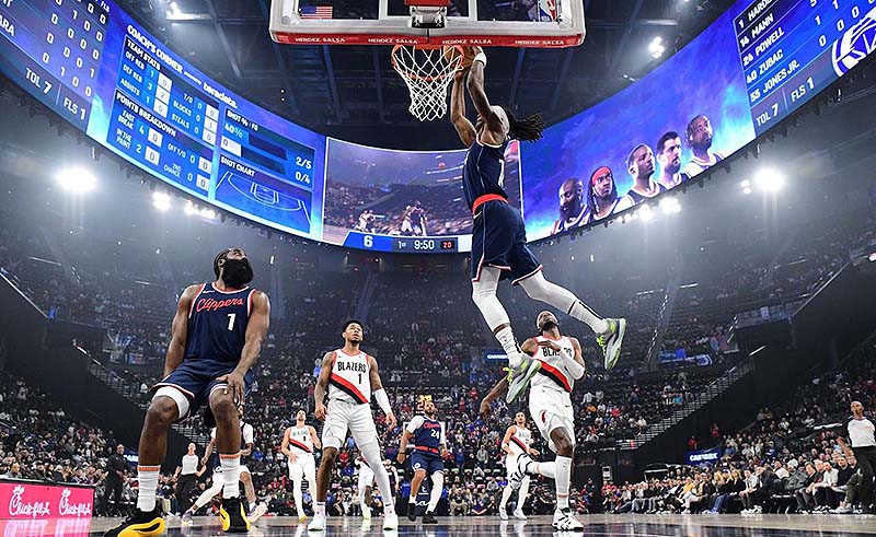 Celebrarán “El día de los Clippers”, enfrentan a Oklahoma City hoy en la nueva arena Intuit Dome
