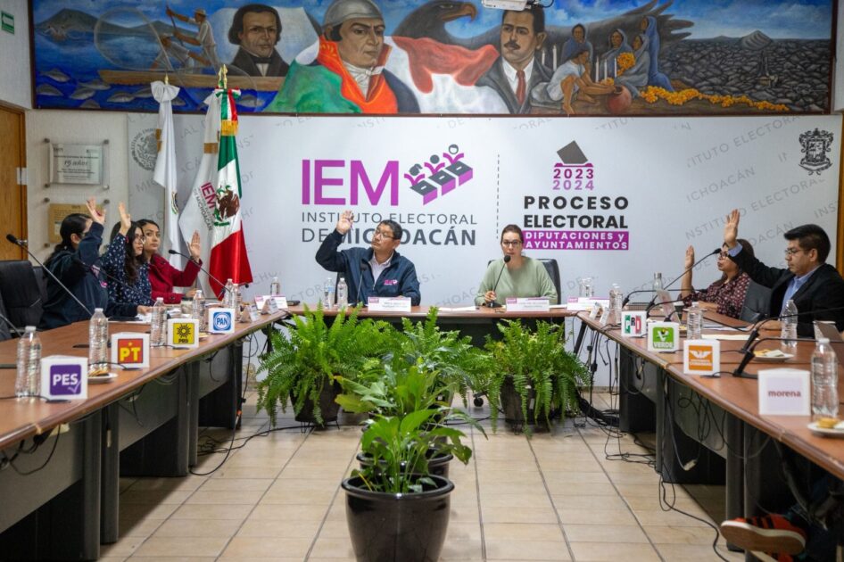 Aprueba el IEM modificación a convenio de coalición para elección de Irimbo