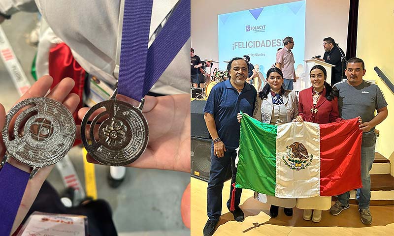 GRANDES MICHOACANOS. Alumnas del Cecytem ganan en Argentina máximo galardón en concurso de ciencia