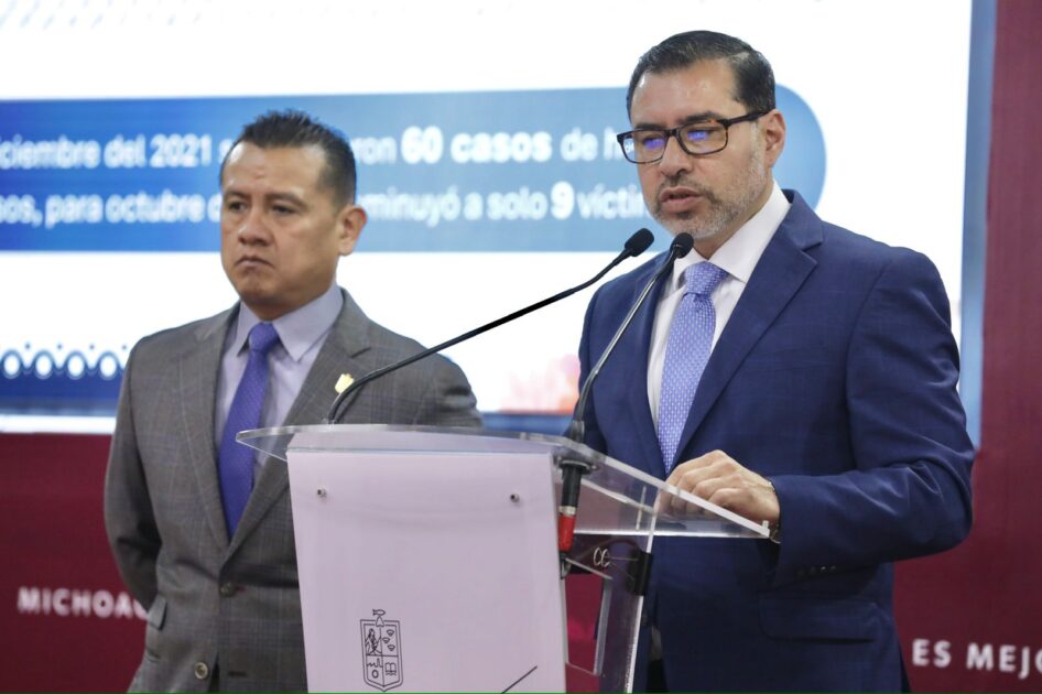 Baja de homicidios dolosos en Zamora, reflejo de coordinación en seguridad