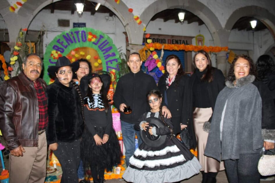 Villa Morelos celebra una Noche de Muertos exitosa y segura con afluencia ciudadana