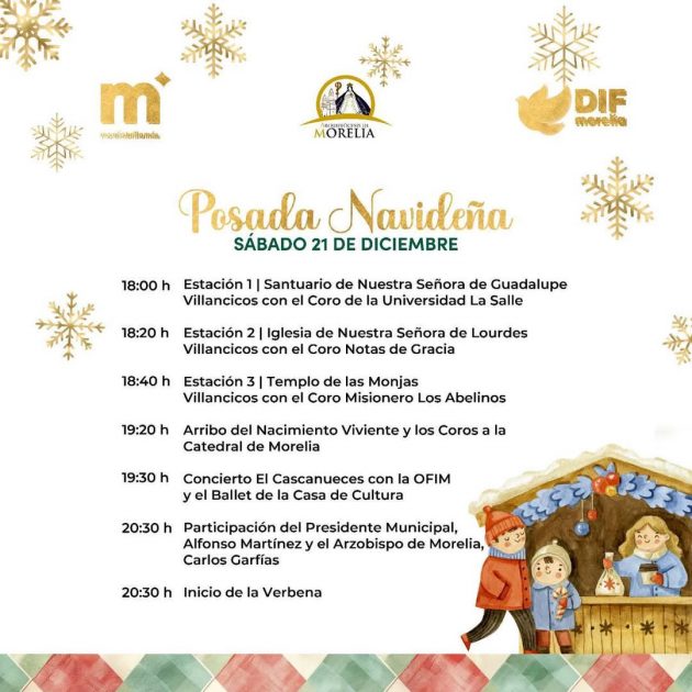 ¡Todas y todos invitados a la Posada Navideña!
