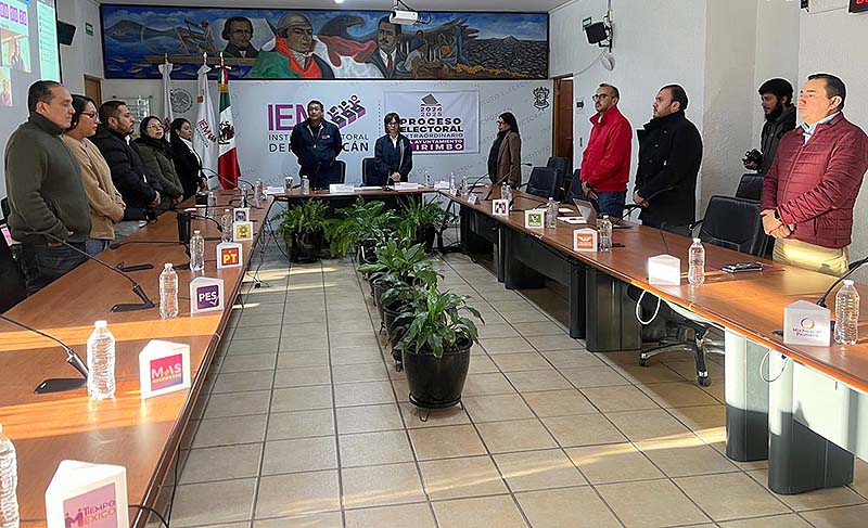 Instala iEM sesión permanente por elección extraordinaria de Irimbo
