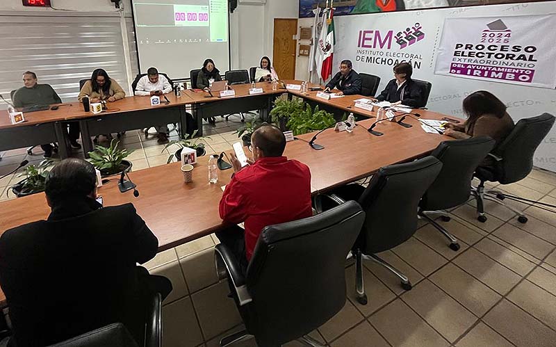 Instaladas las 21 casillas en elección extraordinaria de Irimbo
