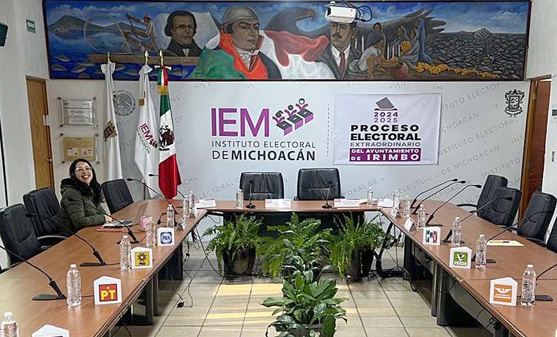 Listo Irimbo, ahora ciudadanos a votar