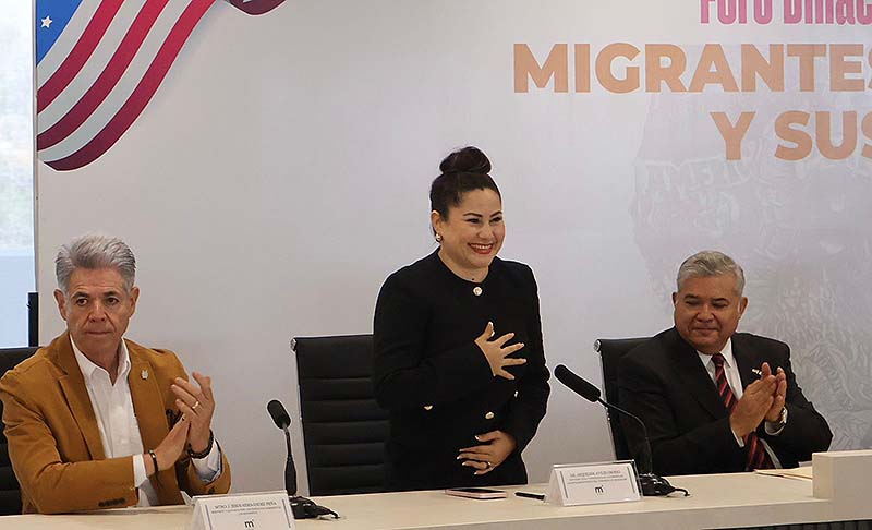La diputada Jackie Avilés participa en el Foro Binacional de las Personas Migrantes y sus Familias, destacando la unidad y la solidaridad entre pueblos