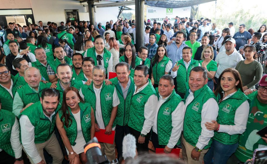 Resalta Ernesto Núñez crecimiento del PVEM en el estado