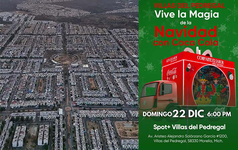 “Camión de la Felicidad” llevará magia navideña a Spot+ Villas del Pedregal del DIF Morelia