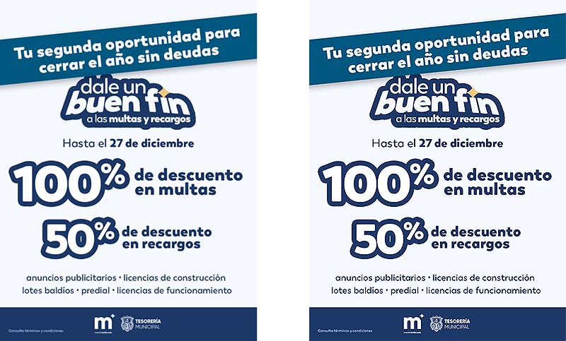 Última semana para aprovechar descuentos en contribuciones municipales