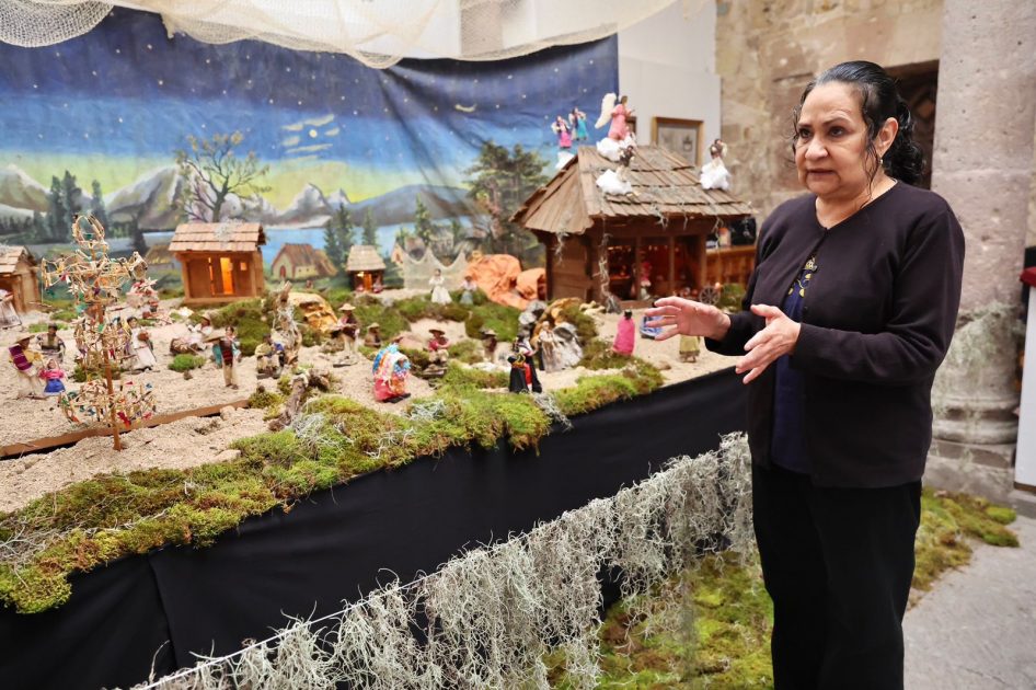 Conoce el peculiar nacimiento purépecha que exhibe el Museo de Arte Colonial