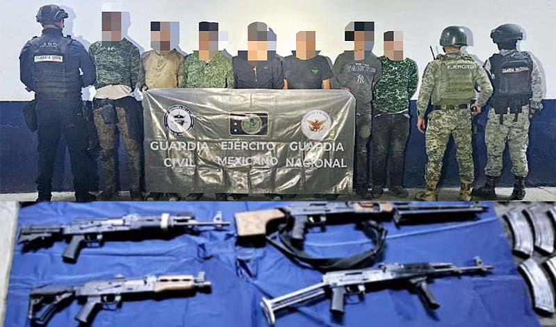 Caen 7 templarios en Apatzingán; destacada participación de SSP