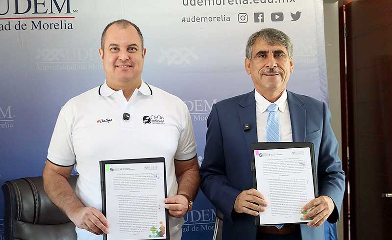 LA CEDH Michoacán se dedica a construir paz: Marco Antonio Tinoco Álvarez