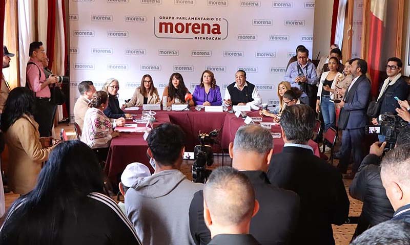 Presenta GP de MORENA avance legislativo durante primeros 100 días