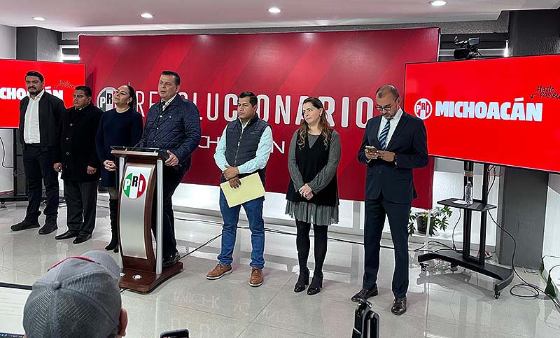 En Michoacán el Movimiento Ciudadano debería cambiar su nombre por “Movimiento Criminal”, recomienda el PRI
