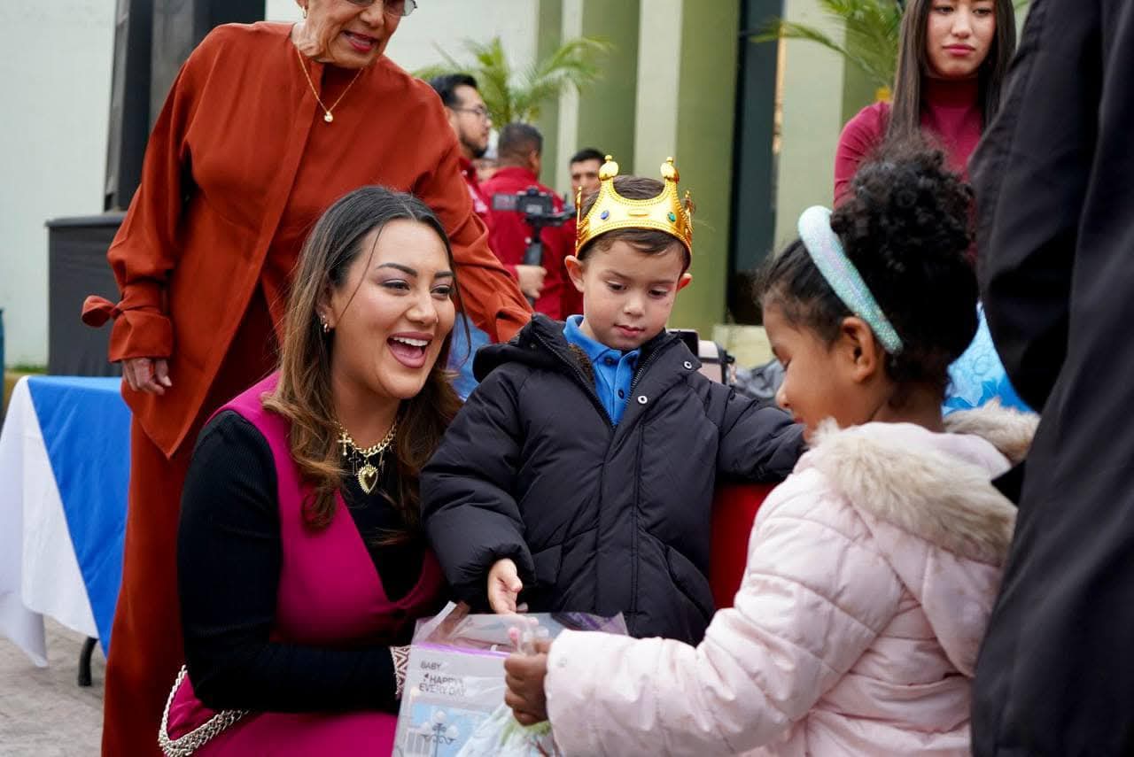 Los Reyes Magos celebraron a lo grande con las niñas y niños de Zacapu: Mónica Valdez