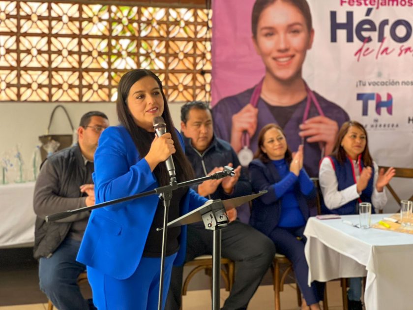 Reconoce diputada Tere Herrera labor de enfermeras y enfermeros en Hidalgo