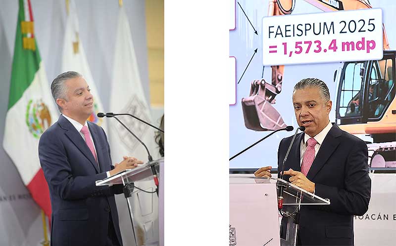 Gobierno de Michoacán destinará mil 573 mdp para obras municipales y regionales