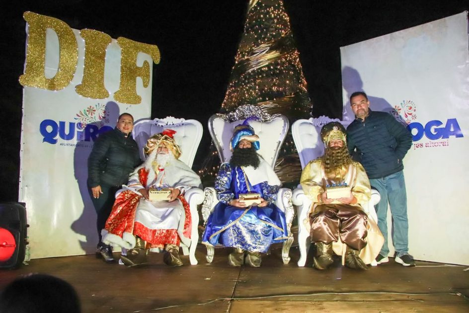 Llegaron los Reyes Magos a Quiroga