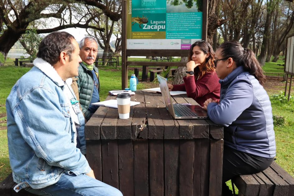 Ayuntamiento de Zacapu trabaja en la restauración de cuerpos de agua con investigadores de la UMSNH