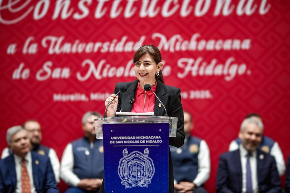 Reforma a la UMSNH protege el derecho social a la educación: Gaby Molina