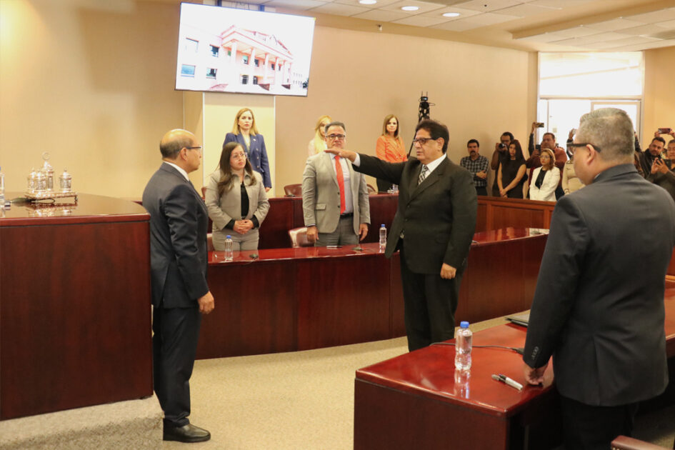 Eligen a Gerardo Contreras Villalobos como magistrado presidente del Supremo Tribunal de Justicia del Estado