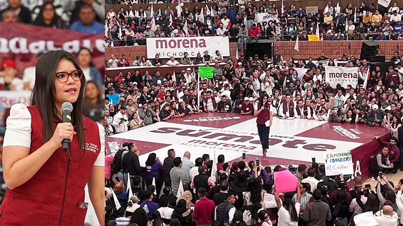 Tocar de puerta en puerta para afiliar a 10 millones de mexicanos a Morena: Carolina Rangel Gracida