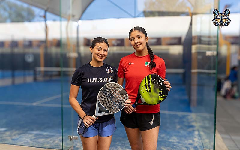 Listos las y los campeones del clasificatorio de pádel de la UMSNH