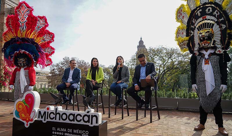 Anuncian la K’uínchekua 2025 en las Yácatas de Tzintzuntzan; del 13 al 16 de marzo