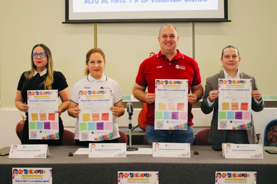 CEDH Michoacán da a conocer convocatoria para el 21 Concurso de Dibujo Infantil “Altoal hate y a la violencia digital”