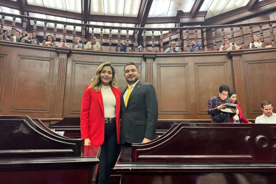GPPRD en Congreso Local apuesta al diálogo, apertura y consenso•⁠ ⁠Brissa Arroyo y Helder Valencia remarcan compromiso con la agenda social