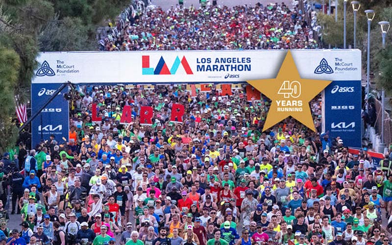 El Maratón de Los Ángeles celebra su 40 aniversario