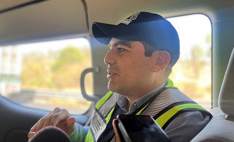 Serán 2 mil kilómetros de carreteras en Michoacán, va el 75% de obra