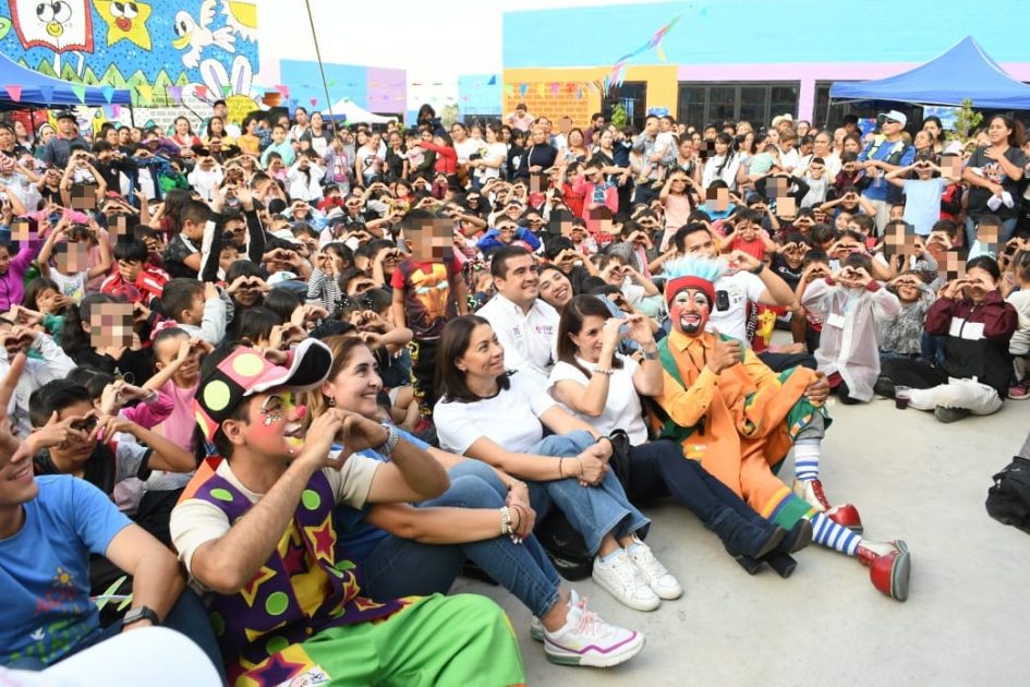 En Villas del Pedregal, Gobierno de Morelia concluye Feria de la Niñez “Juguemos por la paz”