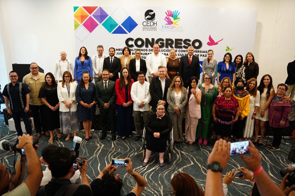 Morelia se convierte en epicentro nacional de derechos humanos con la LXI Asamblea de la FMOPDH