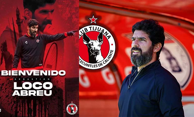 Sebastián “El Loco” Abreu dirigirá a la jauría Tijuanense en el próximo Apertura 2025