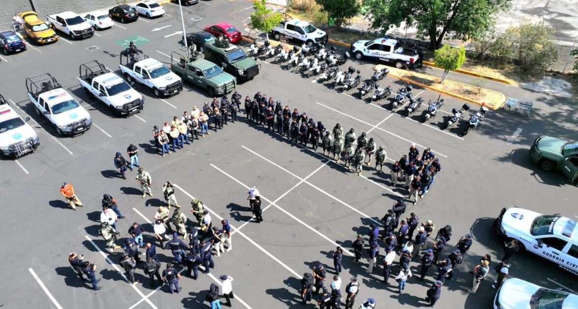 Por aire y tierra, SSP, Defensa y FGE vigilan municipios de región Morelia