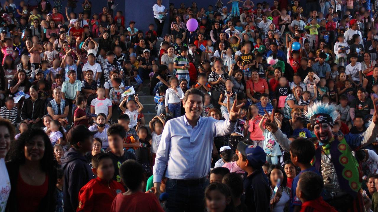 Feria de la Niñez del DIF Morelia, abarrota la unidad deportiva de Ciudad Jardín