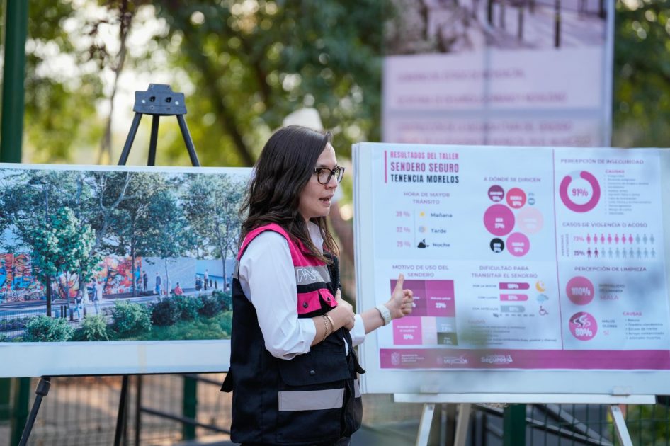 Inicia segunda etapa del Sendero Seguro en Tenencia Morelos: Gladyz Butanda