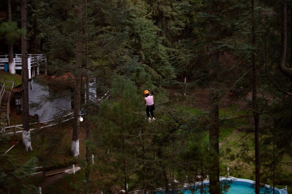 Tirolesa de Rancho Viejo Los Azufres lista para recibirte estas vacaciones