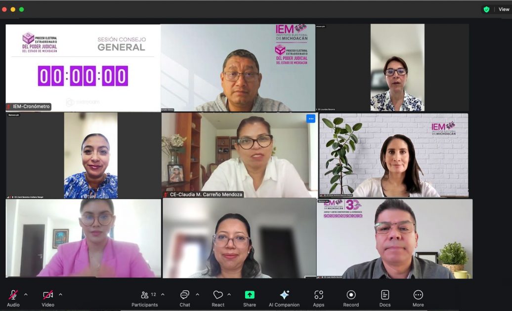 El IEM aprueba criterios para garantizar paridad de género en la asignación de cargos en las próximas elecciones judiciales