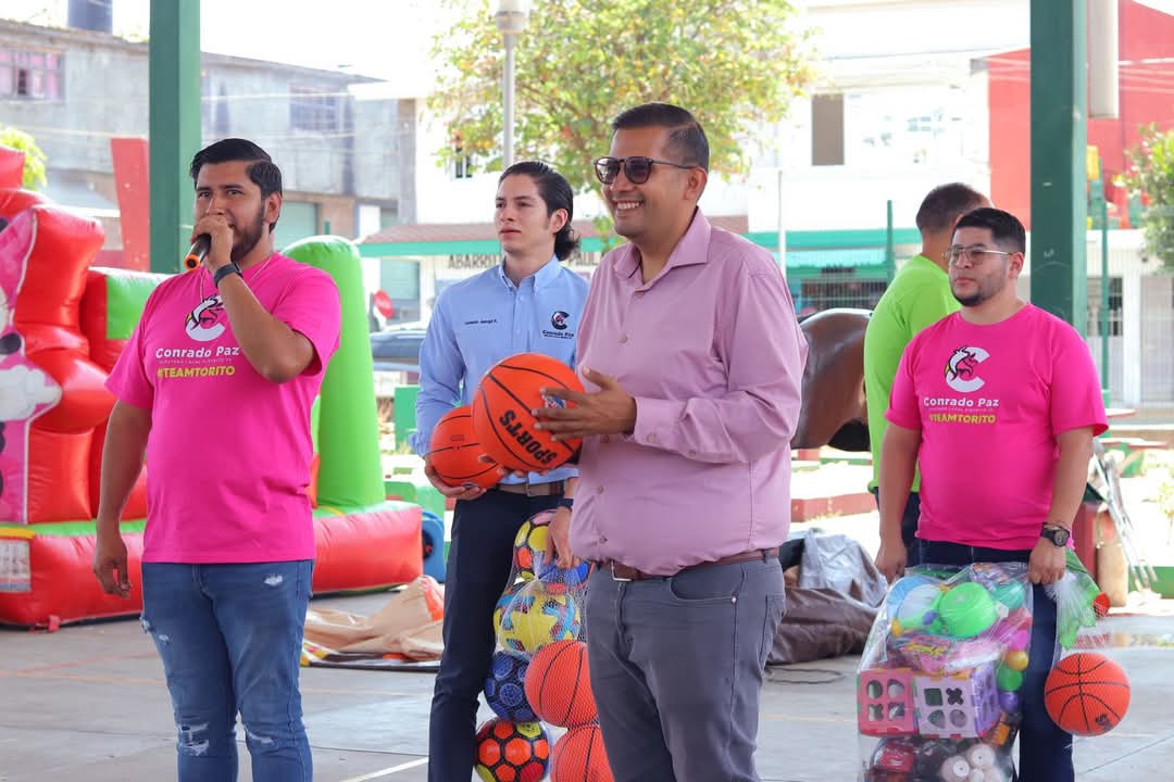Conrado Paz celebra a las niñas y niños de Uruapan con Festivales en toda la ciudad