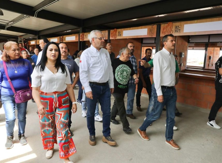 Avanza asignación de espacios en nuevo Mercado de Pátzcuaro: Segob